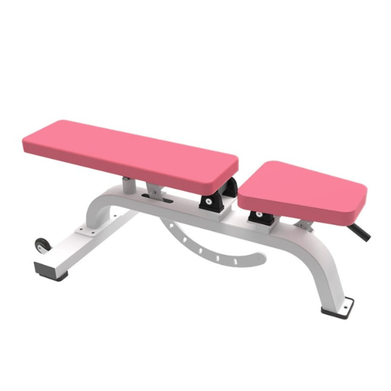 Adjustable Dumbbells - Bangku Dumbbell Multifungsi Warna Pink, Dapat