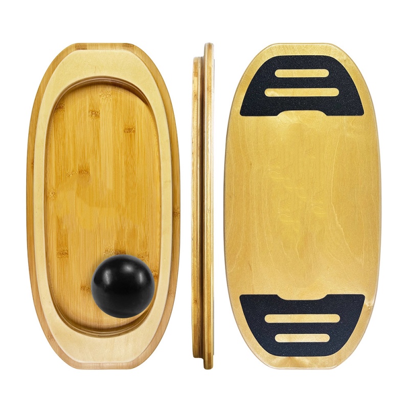Balance Board Fitness - Papan Keseimbangan Profesional, Papan Tunggal untuk