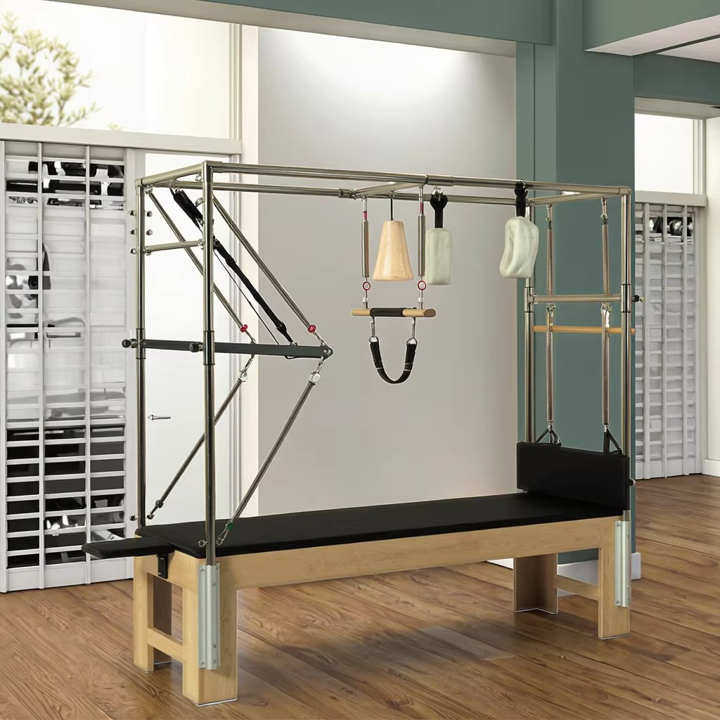 Yoga In Fitness - Peralatan Reformer Pilates Kayu Oak untuk