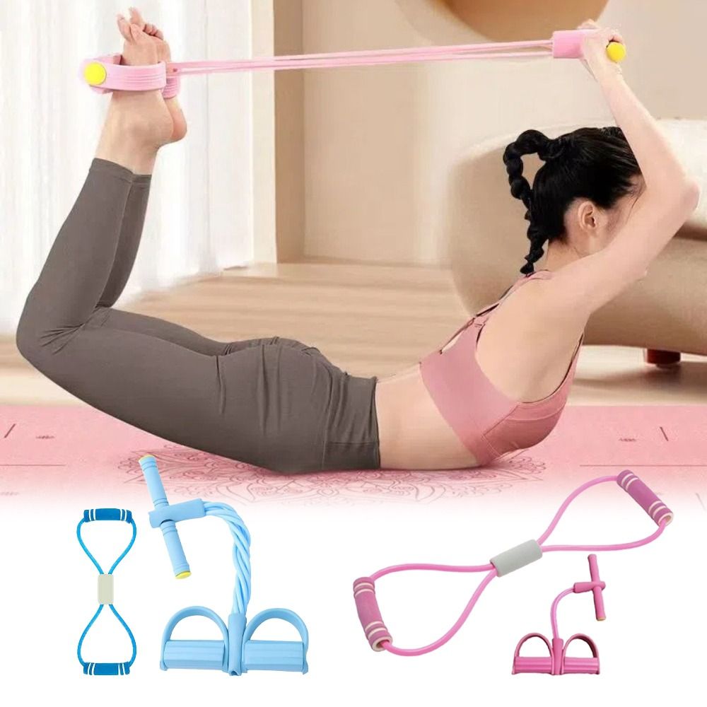 Yoga Fitness At Home - Set Peralatan Kebugaran Resistance Band 6-Tube