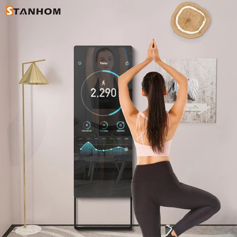 Yoga Fitness Hotel - STANHOM Cermin Kebugaran Pintar Layar Sentuh