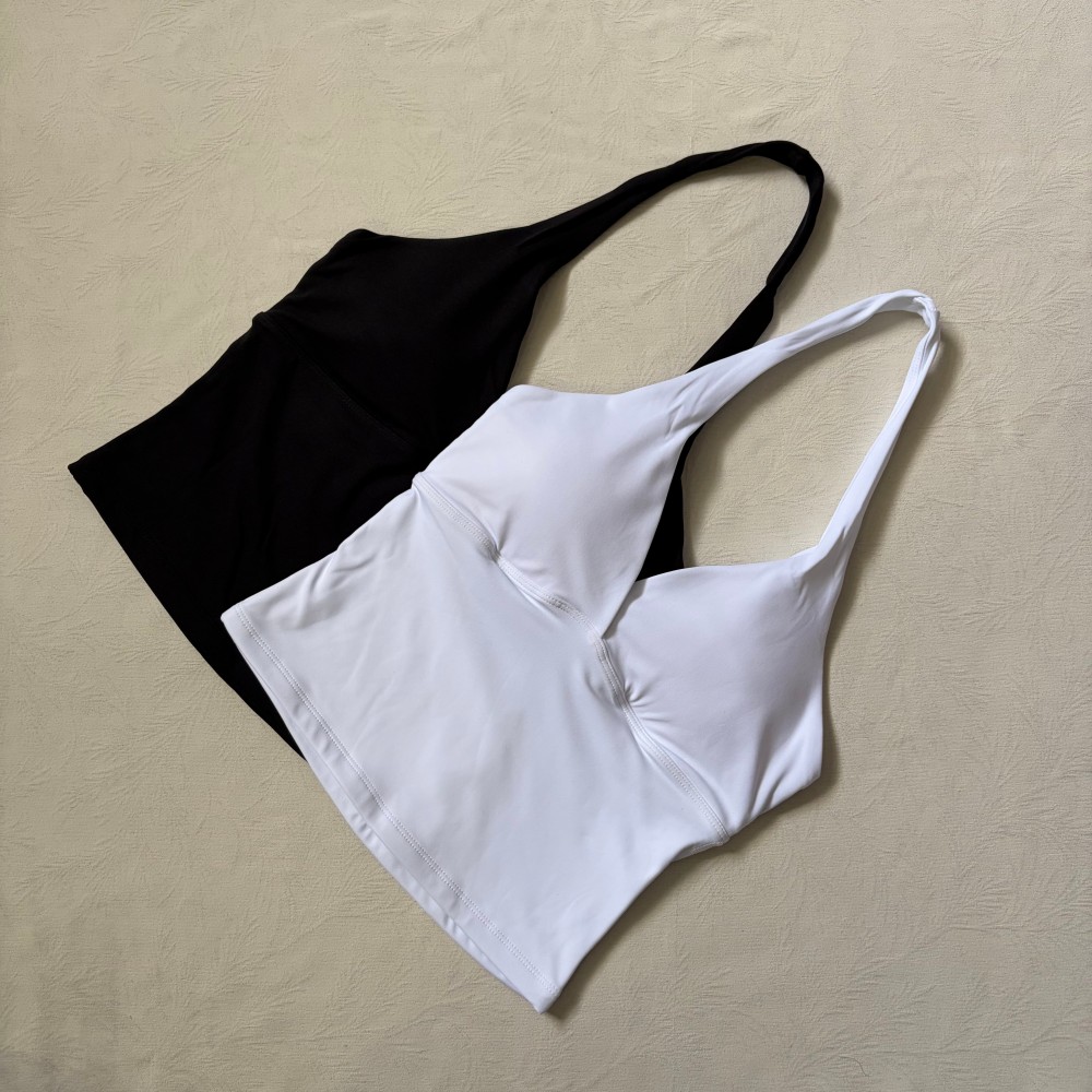 Rompi Yoga V-neck dengan Banta - Yoga Fitness Mat ulasan dan harga