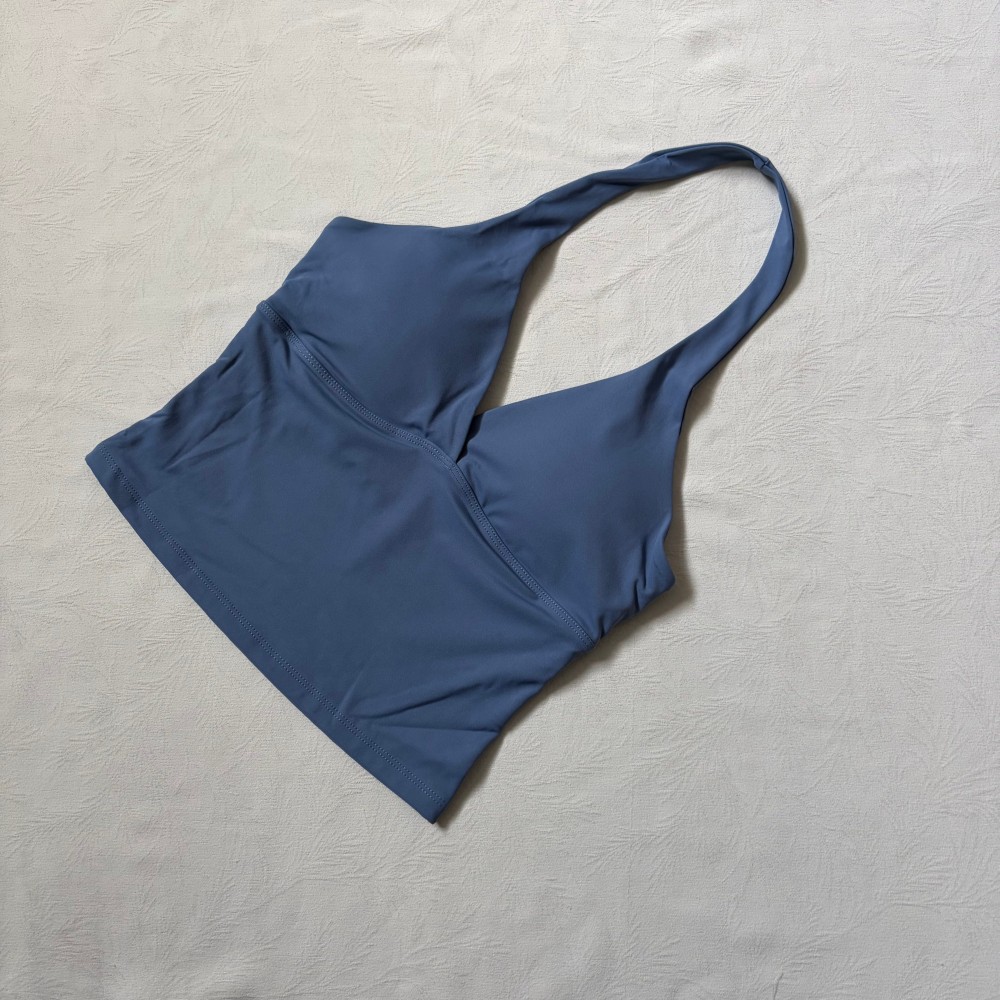 Rompi Yoga V-neck dengan Banta - Yoga Fitness Mat ulasan dan harga