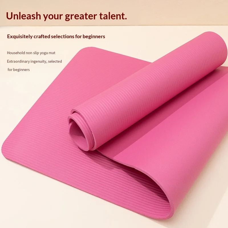 Matras Yoga Anti Selip Ekstra  - Yoga Fitness Mat ulasan dan harga