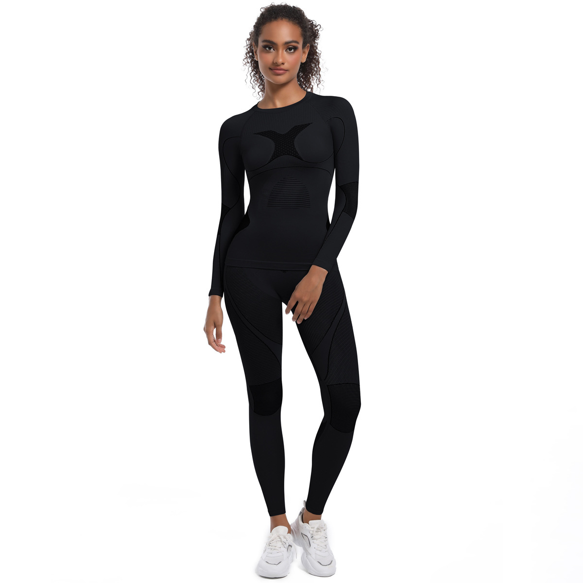 Set Pakaian Dalam Ski Wanita P - Yoga Fitness Girl ulasan dan harga