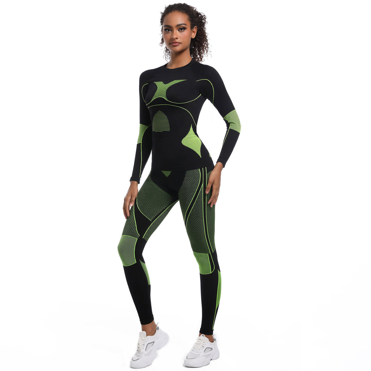 Set Pakaian Dalam Ski Wanita P - Yoga Fitness Girl ulasan dan harga