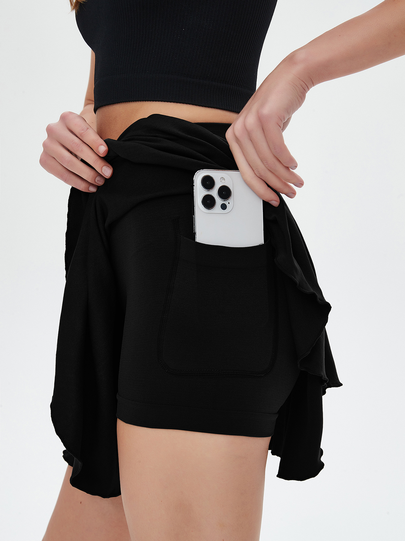 Rok Tenis Wanita Rok Olahraga  - Yoga Fitness Girl ulasan dan harga