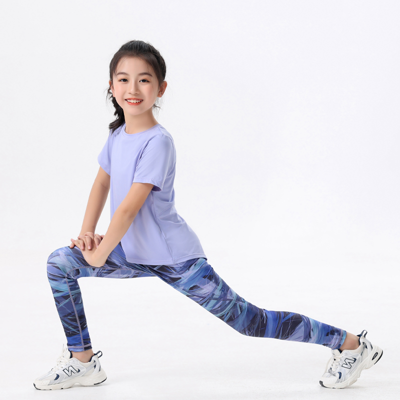 2pcs Pakaian Olahraga Anak Set - Yoga Fitness Girl ulasan dan harga