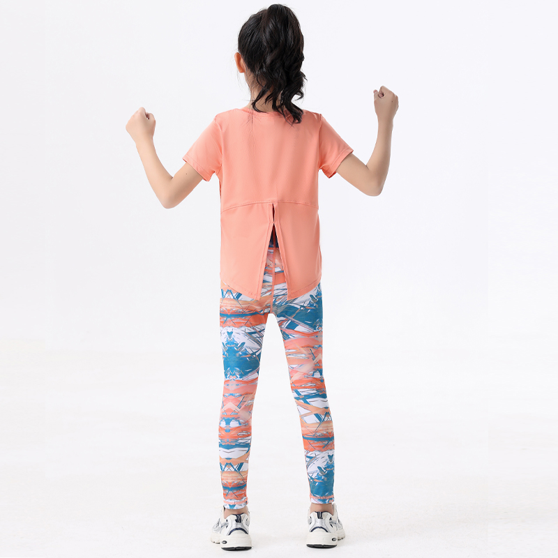 2pcs Pakaian Olahraga Anak Set - Yoga Fitness Girl ulasan dan harga