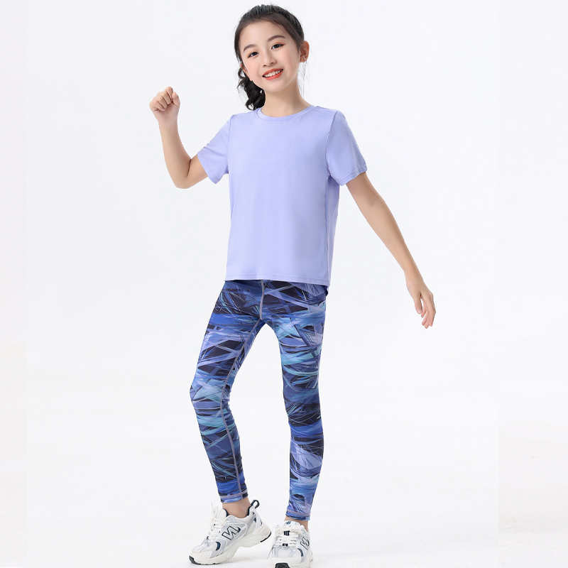 2pcs Pakaian Olahraga Anak Set - Yoga Fitness Girl ulasan dan harga