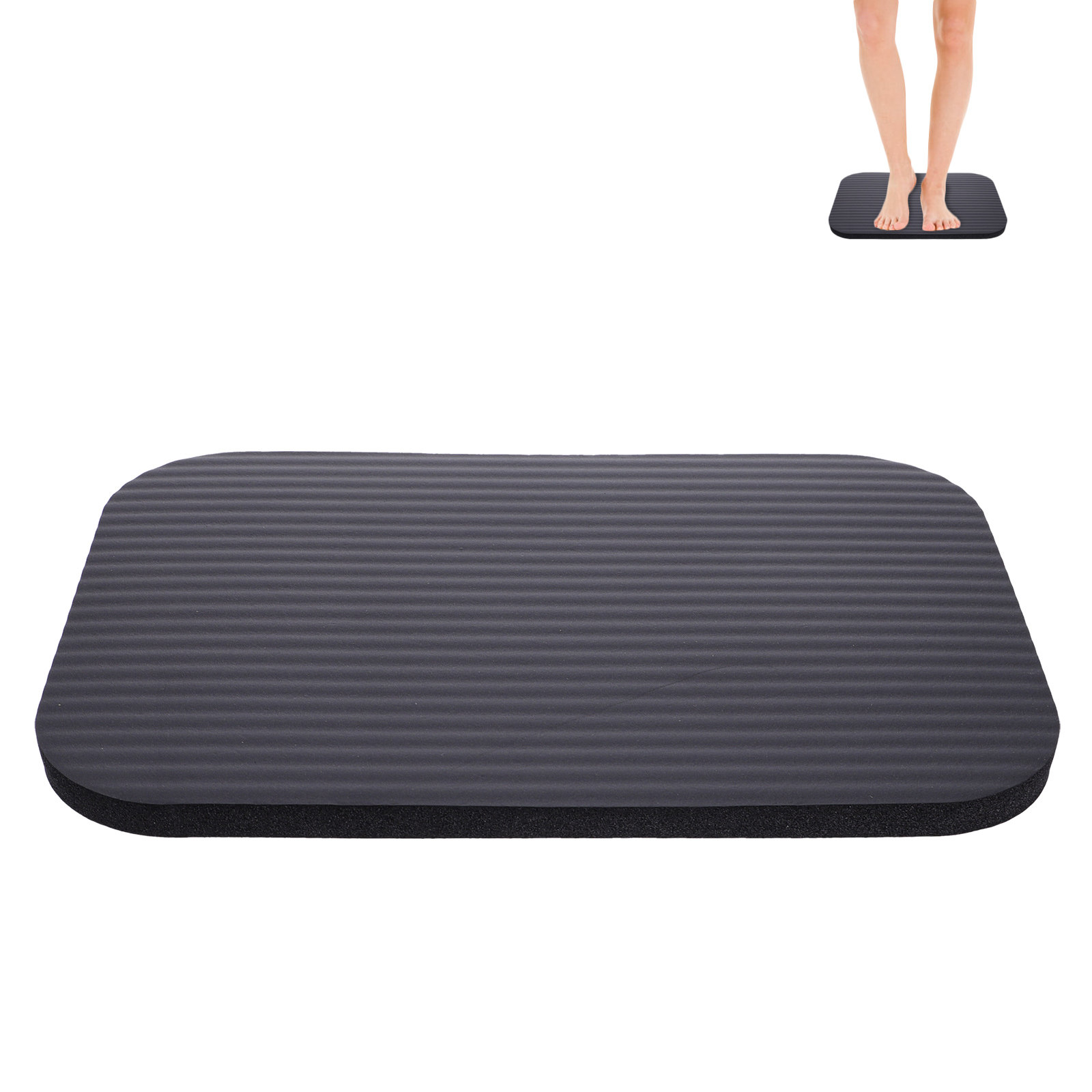 1 buah alas berlutut yoga, ban - Yoga Fitness Mat ulasan dan harga