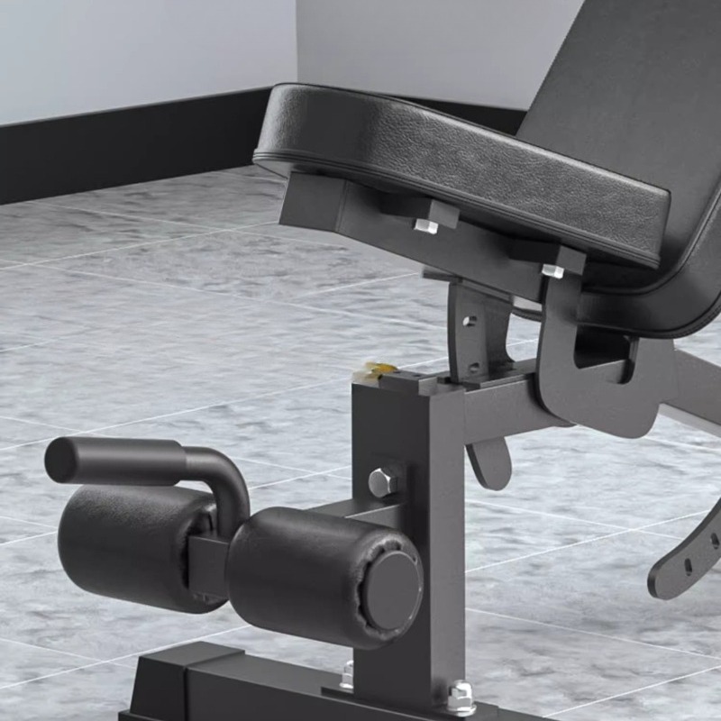 Bangku Fitness Hitam Peralatan - Adjustable Dumbbells ulasan dan harga