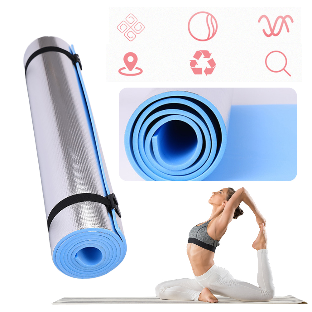 Tikar Yoga anti selip, tikar E - Yoga Fitness At Home ulasan dan harga