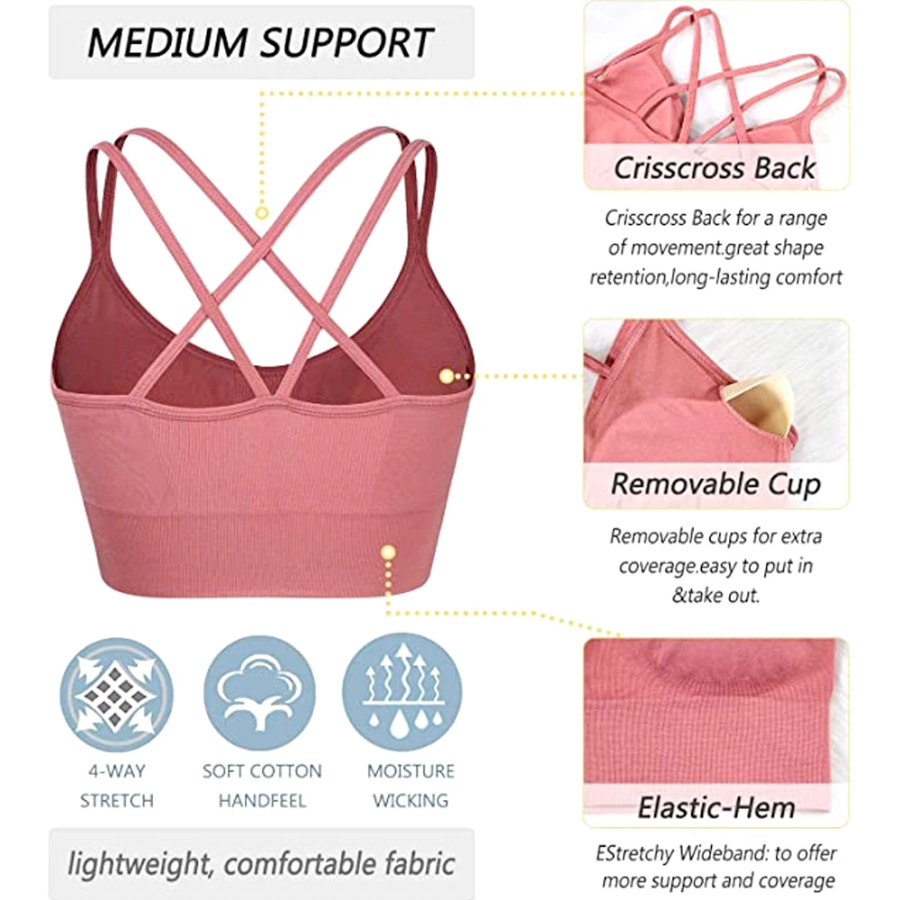 Bra olahraga wanita, 1 buah Br - Yoga Fitness Girl ulasan dan harga