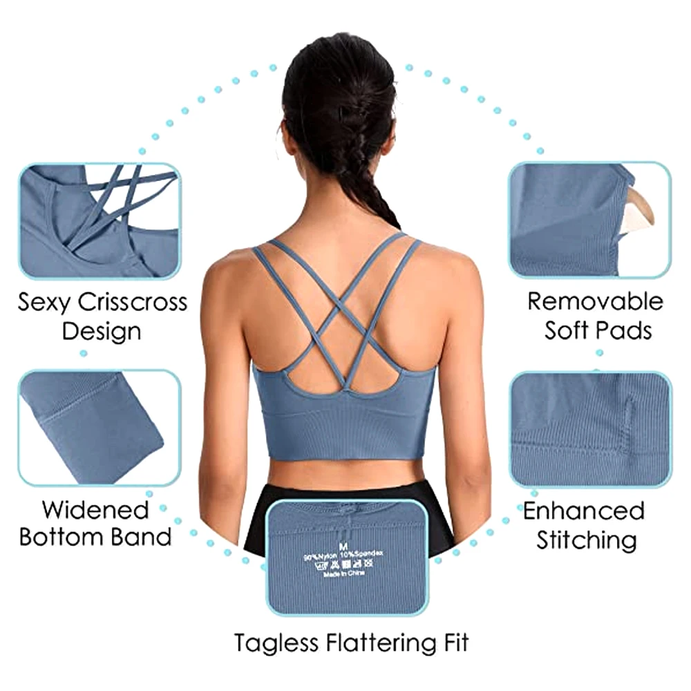 Bra olahraga wanita, 1 buah Br - Yoga Fitness Girl ulasan dan harga