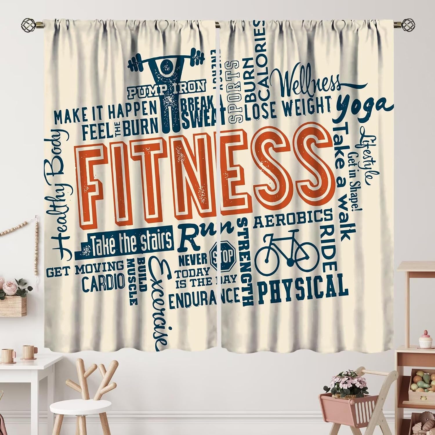 Spanduk Tirai Motivasi Latihan - Yoga Fitness Hotel ulasan dan harga