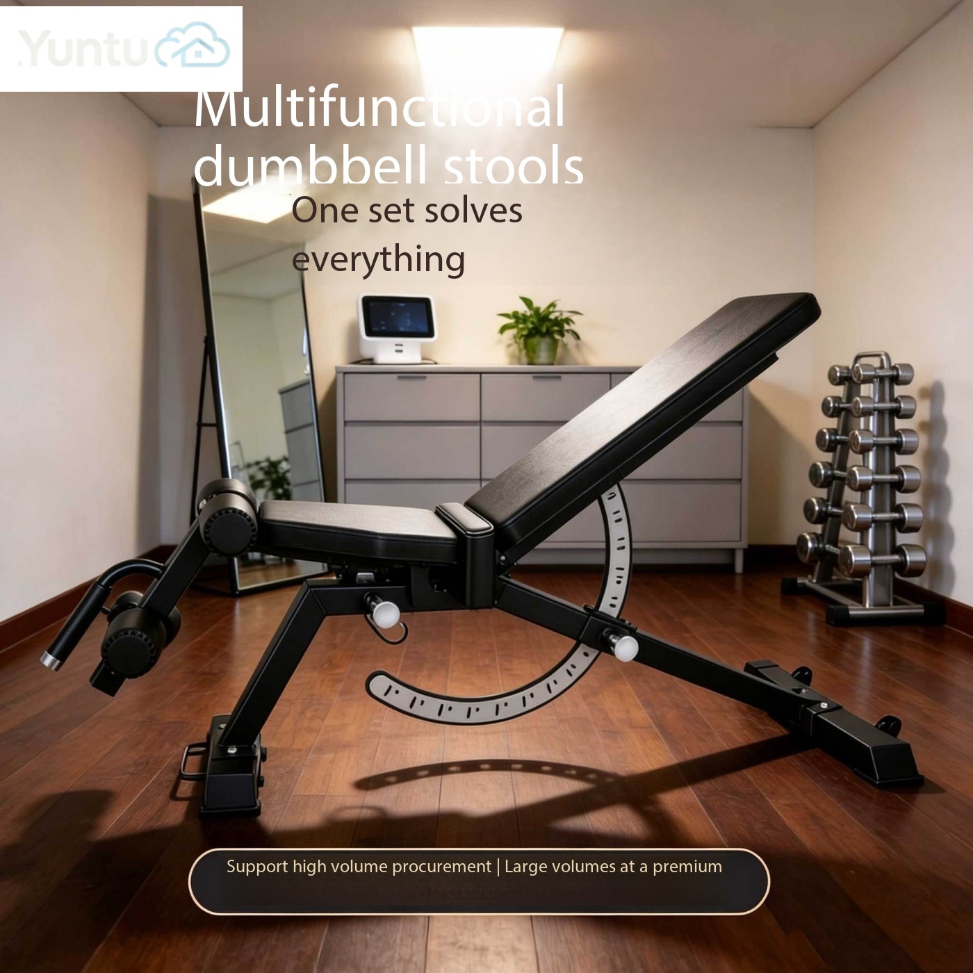 Bangku Latihan Gym Rumah Multi - Adjustable Dumbbells ulasan dan harga