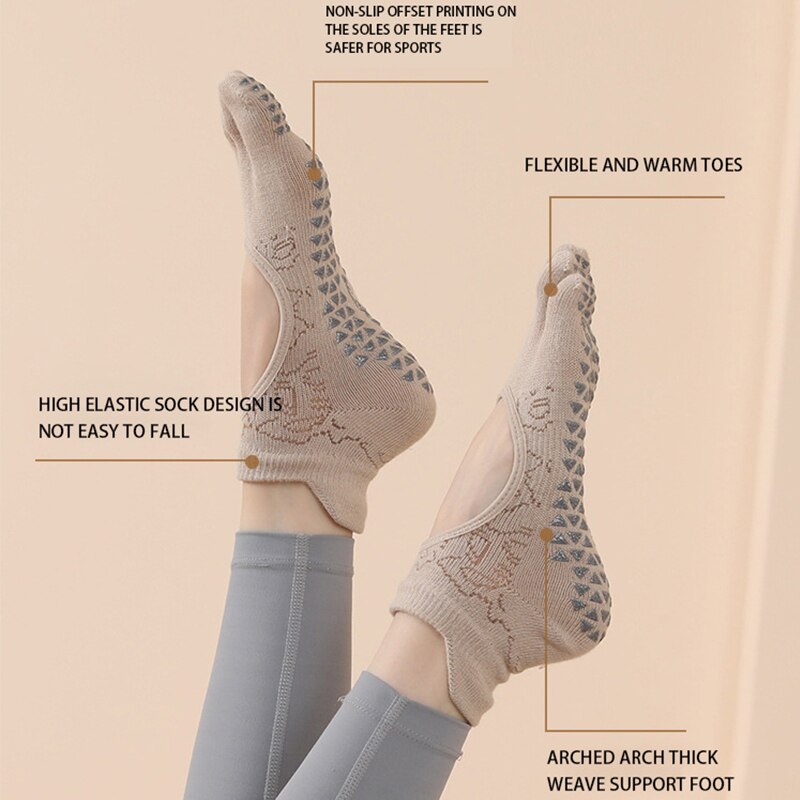 Kaus kaki Yoga wanita, kaus ka - Yoga Fitness Girl ulasan dan harga