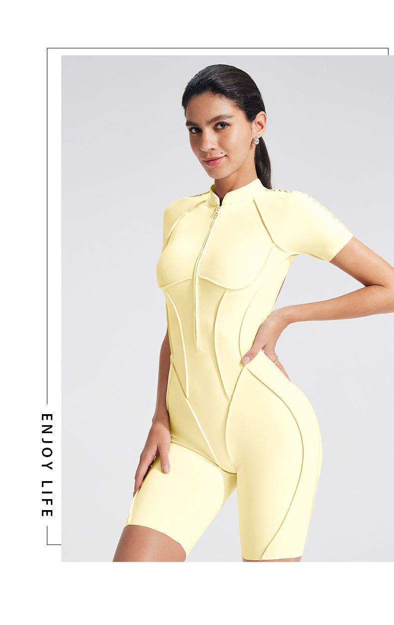 Jumpsuit Yoga Berlubang di Bag - Yoga Fitness Girl ulasan dan harga