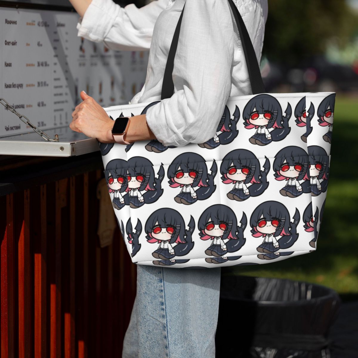 Tas Tote Pantai Anime Zenless  - Yoga Fitness Zone ulasan dan harga