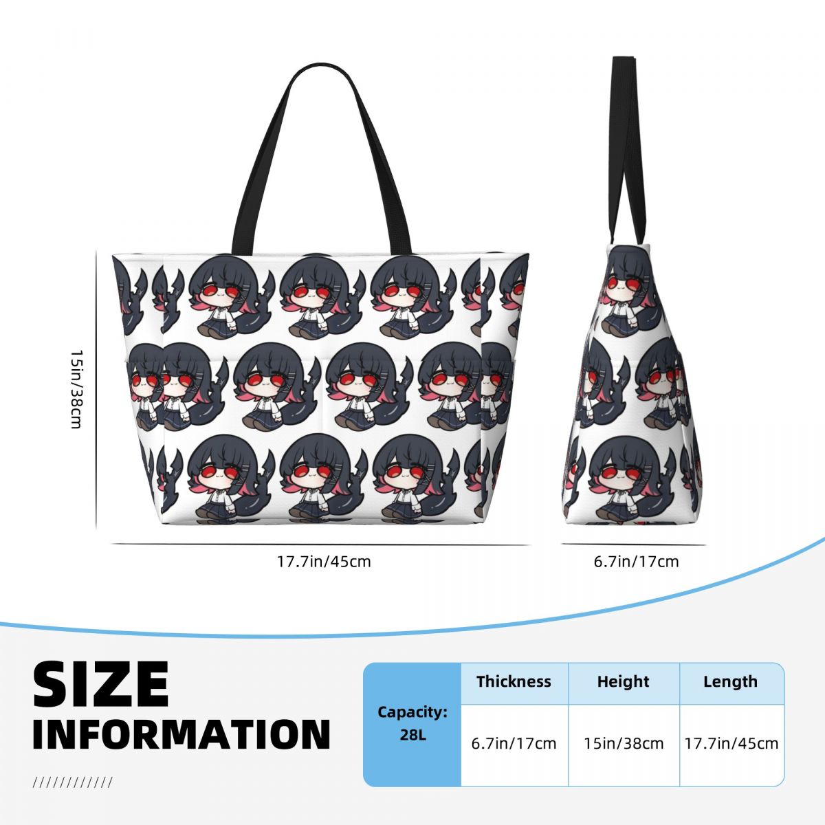 Tas Tote Pantai Anime Zenless  - Yoga Fitness Zone ulasan dan harga