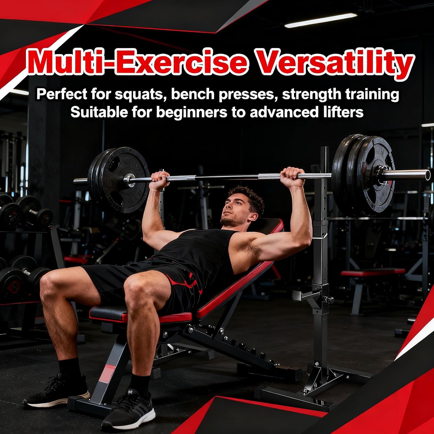 Rak Squat yang Dapat Disesuaik - Adjustable Dumbbells ulasan dan harga