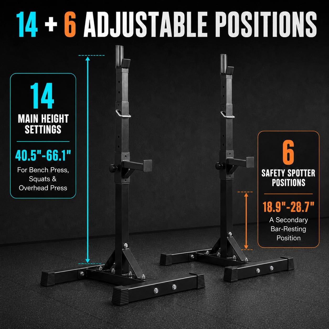Rak Squat yang Dapat Disesuaik - Adjustable Dumbbells ulasan dan harga