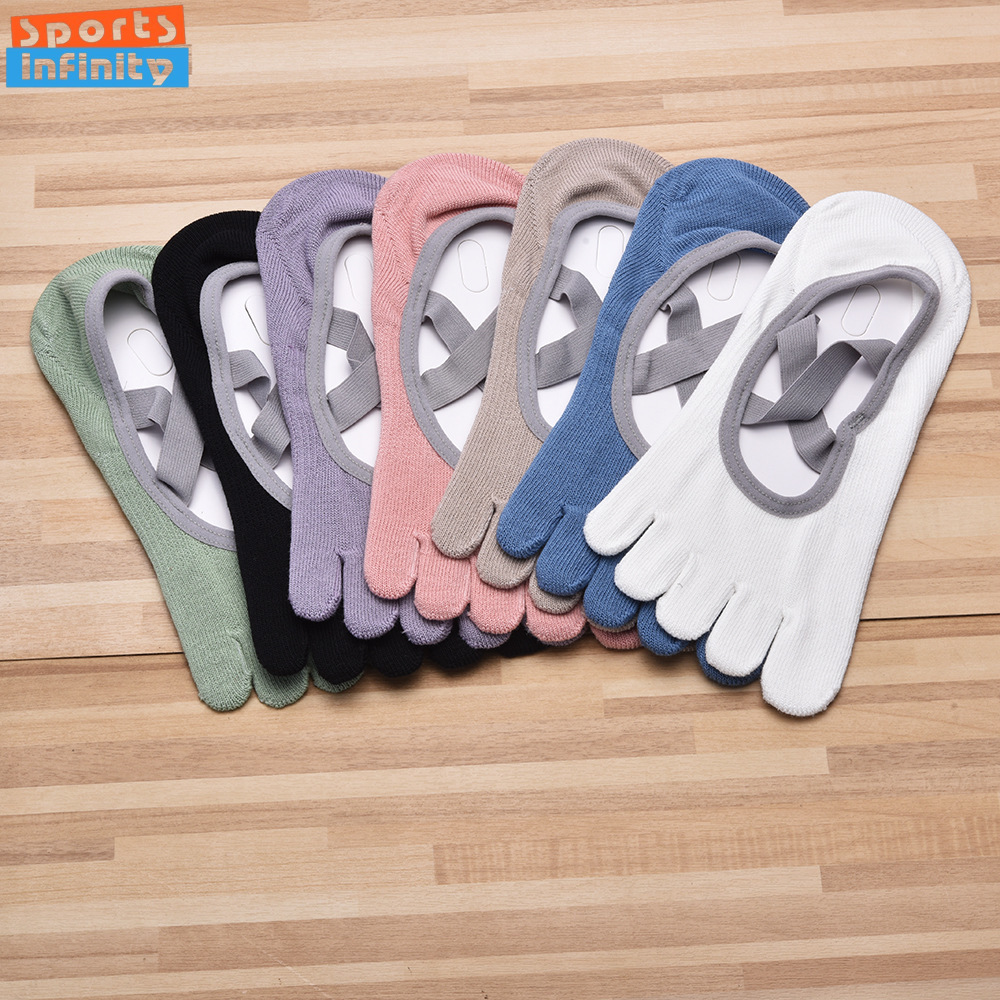Kaus Kaki Yoga Anti Selip Lima - Yoga Fitness Girl ulasan dan harga