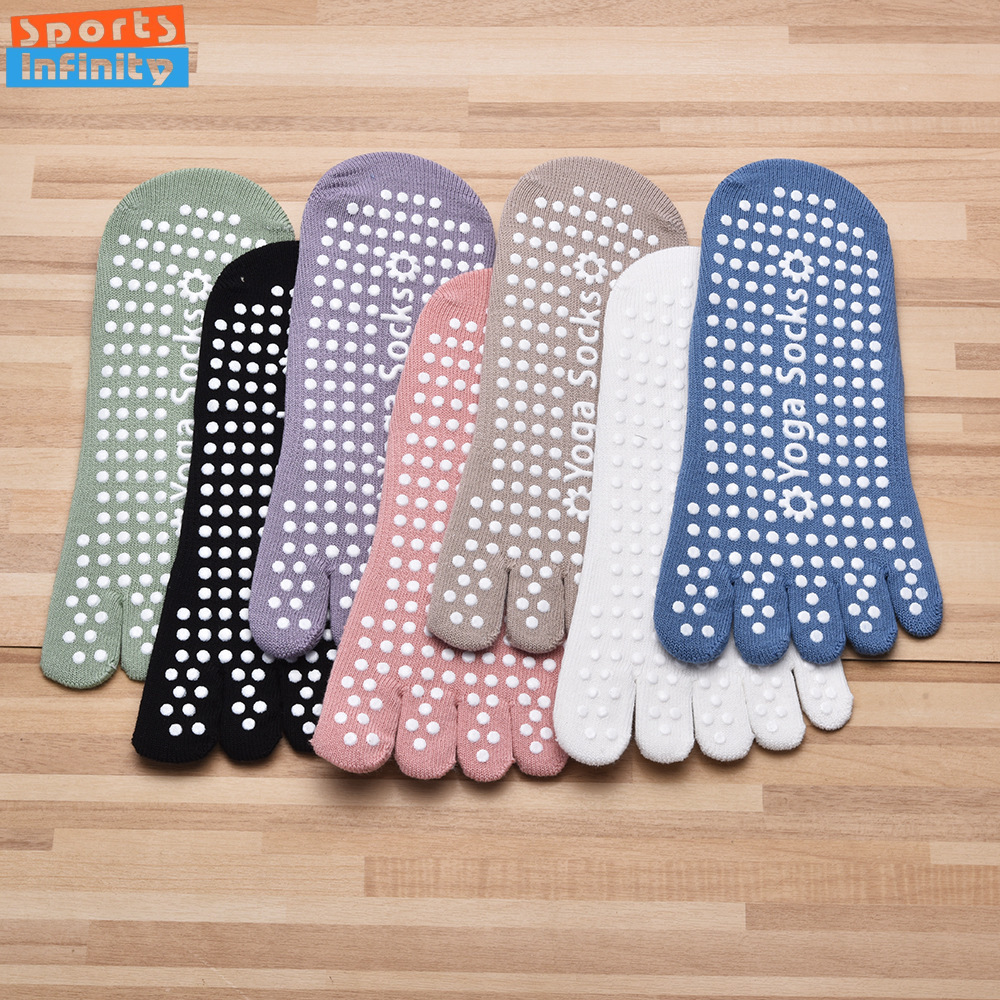 Kaus Kaki Yoga Anti Selip Lima - Yoga Fitness Girl ulasan dan harga