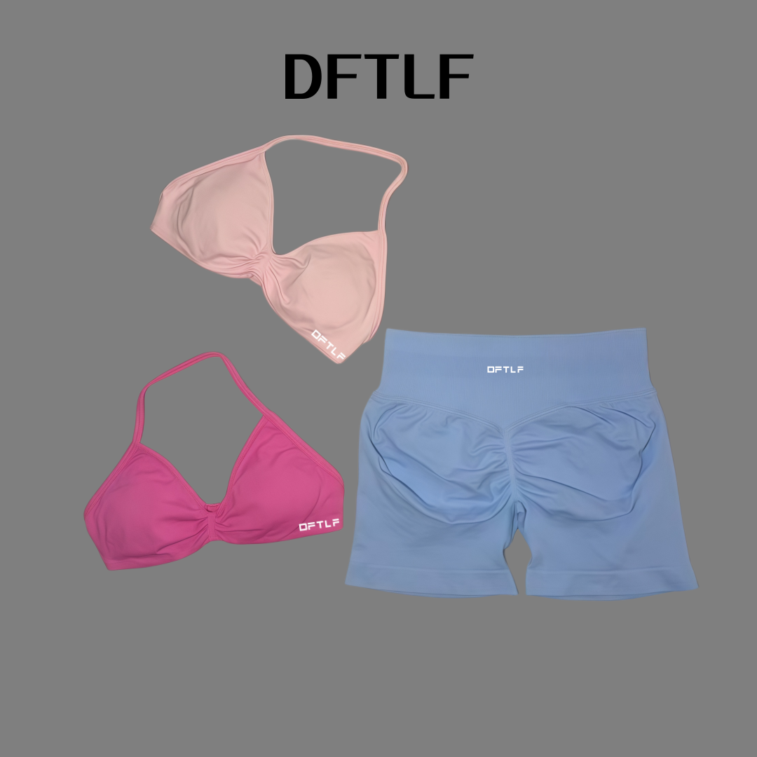 2 Potong Set Olahraga DFTLF Im - Yoga & Fitness With Denise ulasan dan harga