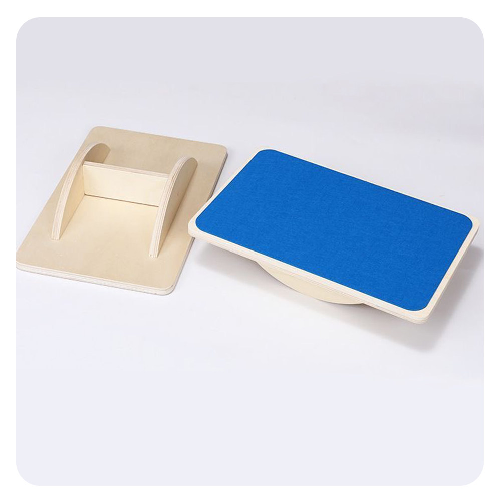 Meja Keseimbangan Kayu Portabe - Balance Board Fitness ulasan dan harga