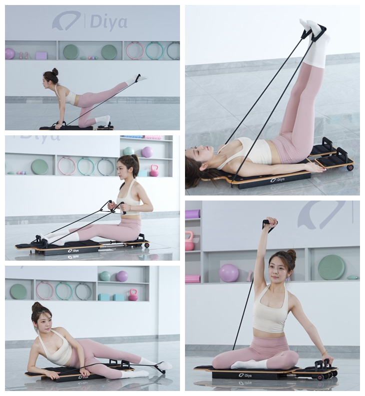Papan Pilates Lipat Portabel P - Balance Board Fitness ulasan dan harga