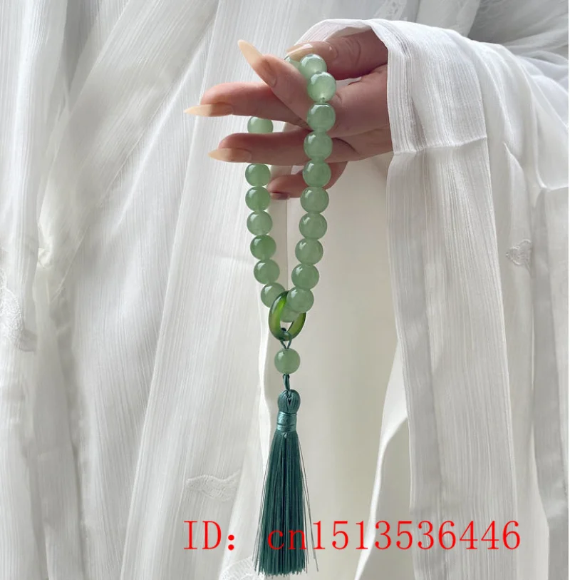 Batu giok hijau 12mm manik-man - Yoga & Fitness With Denise ulasan dan harga