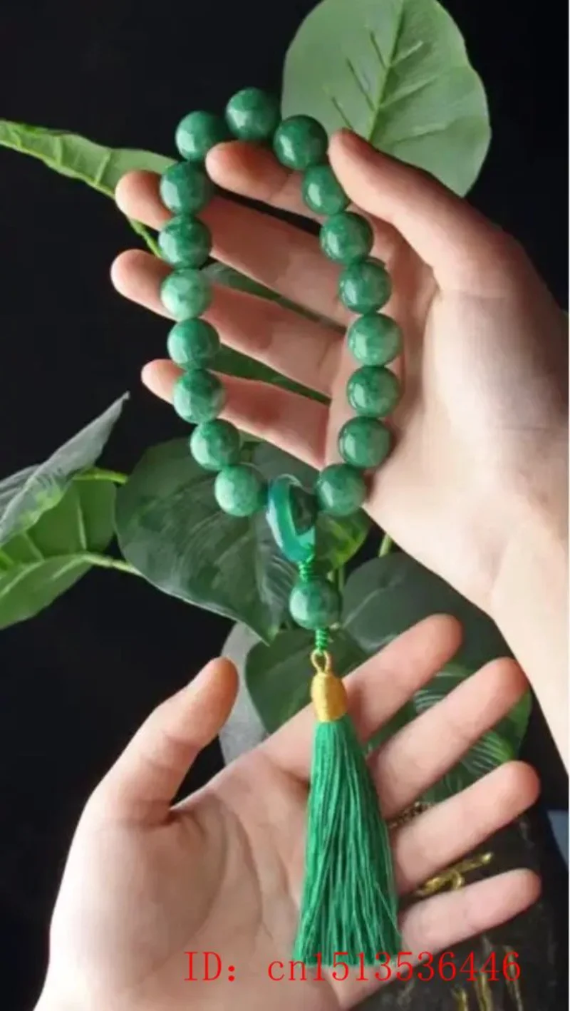Batu giok hijau 12mm manik-man - Yoga & Fitness With Denise ulasan dan harga