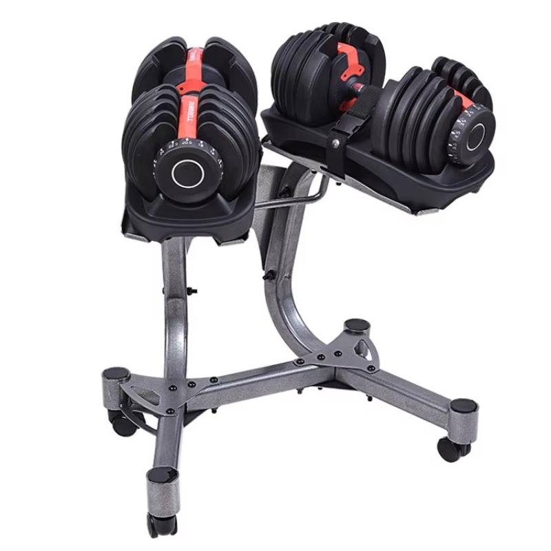 Set Gym Beban Bebas Besi Cor D - Adjustable Dumbbells ulasan dan harga