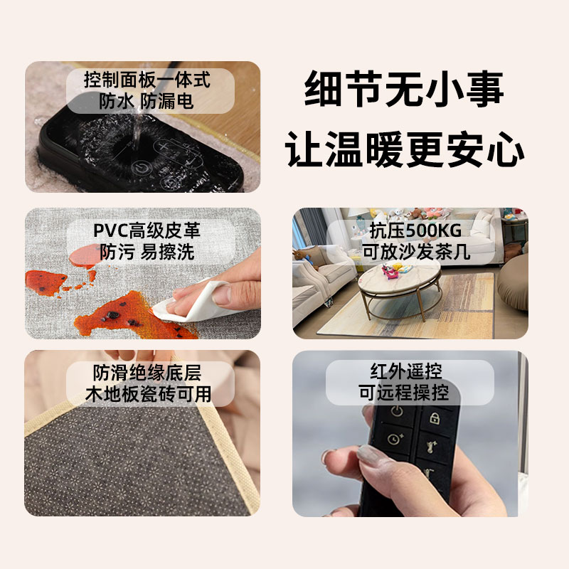 Tikar pemanas lantai Graphene, - Yoga Fitness Mat ulasan dan harga